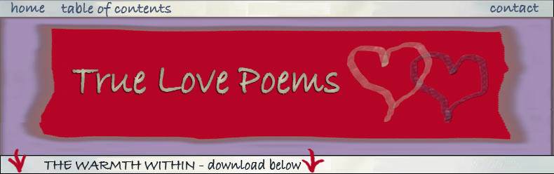 true love poems for her, for him, for you