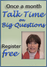 Talk Time on big questions that make your think - register